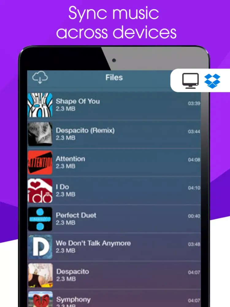 My MP3: Offline Music Player iPad  سکرین شاٹس