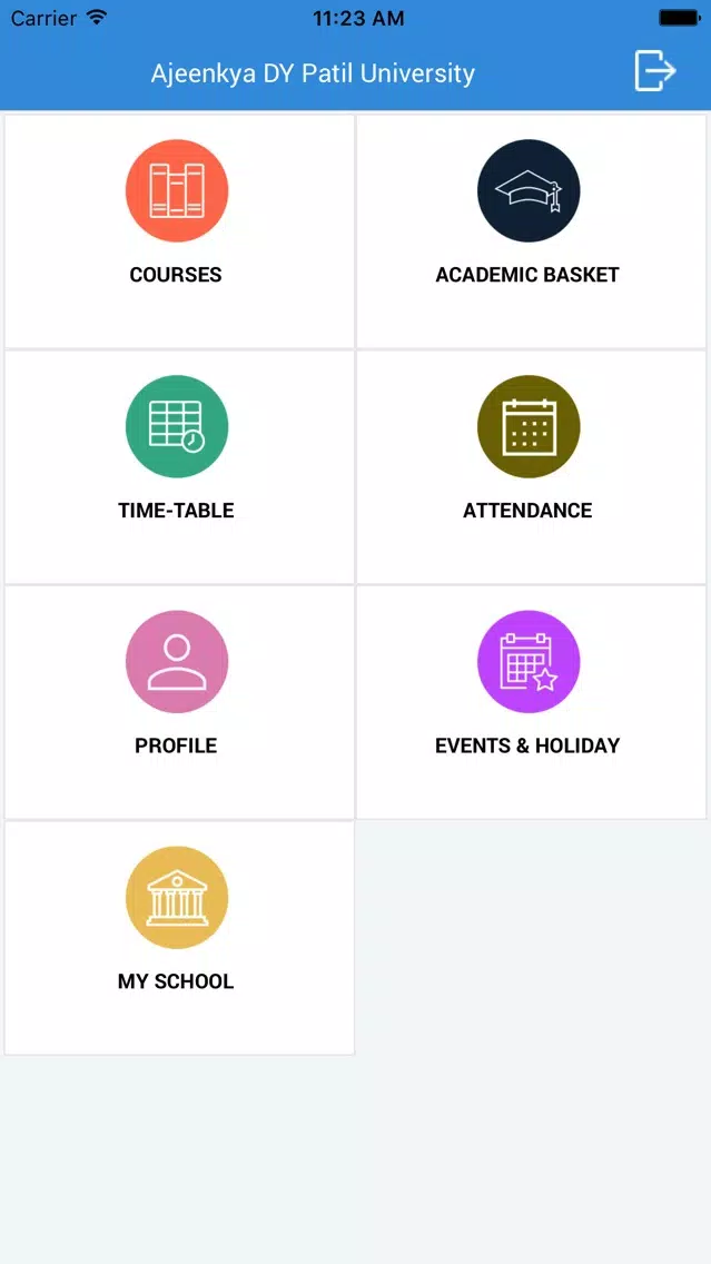 Ảnh chụp màn hình của Cloud Campus Student