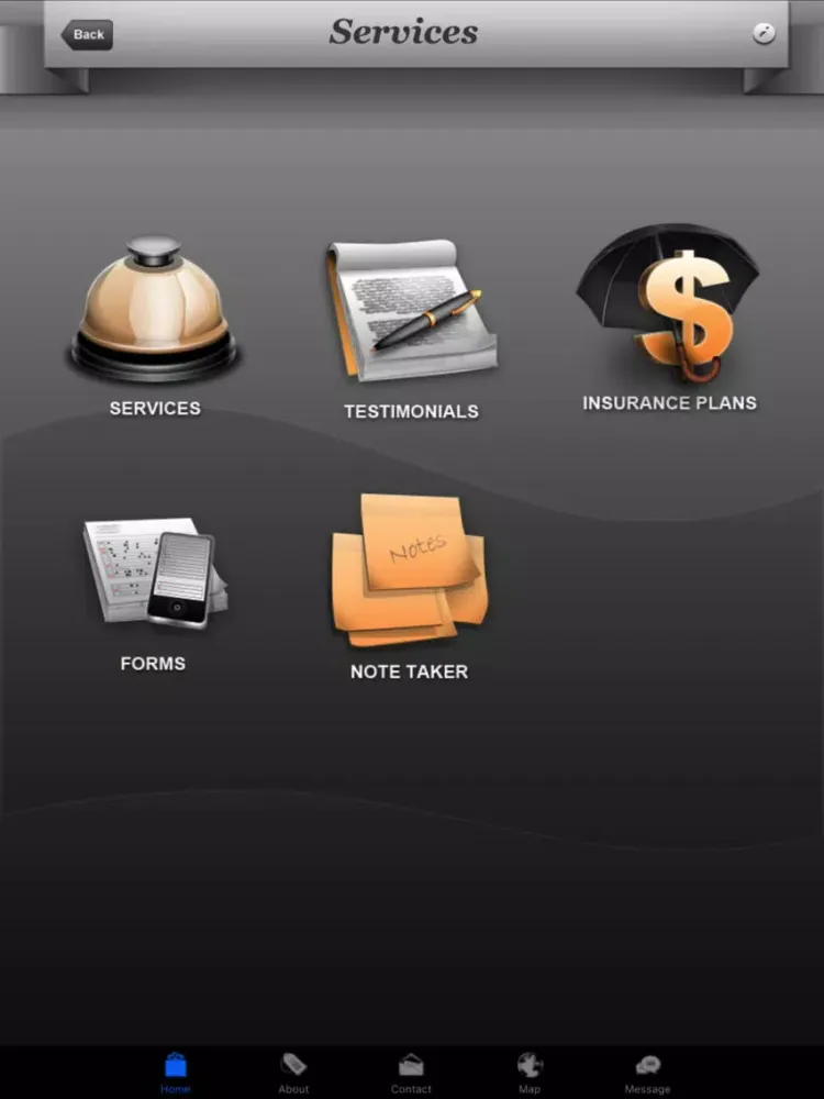 Dr. Arias iPad  Screenshots