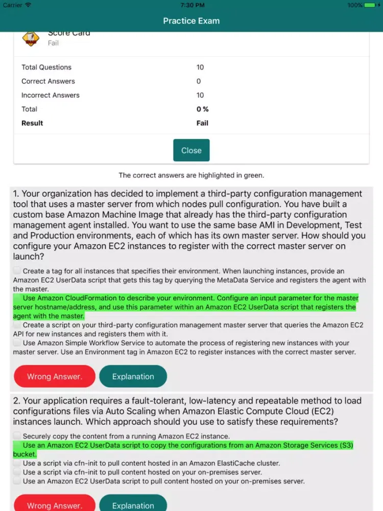 ภาพหน้าจอของ Professional - AWS DevOps Cert iPad 