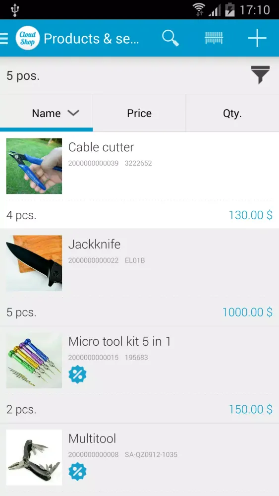 Store inventory management app应用截图