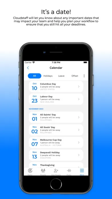 Cloudstaff應用截圖