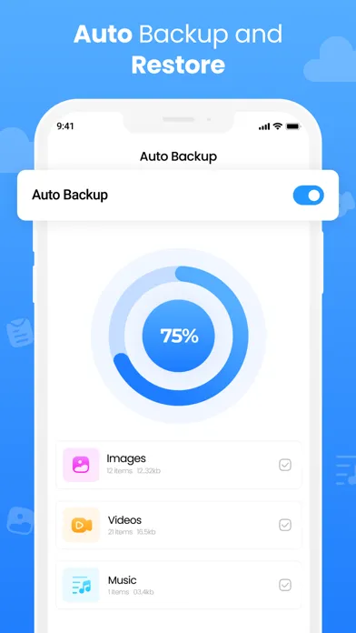 Cloud storage: Cloud backup应用截图