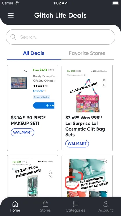 Capturas de pantalla de Glitch Life Deals