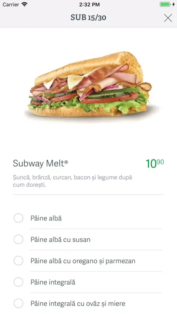 صور SUBWAY® Romania