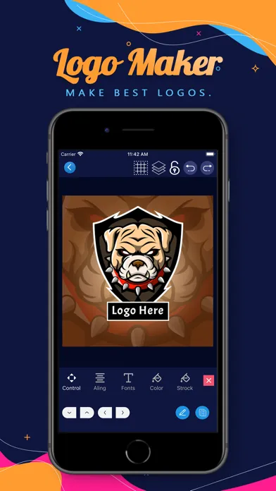Capturas de tela do Gaming Logo Maker, NFT Creator