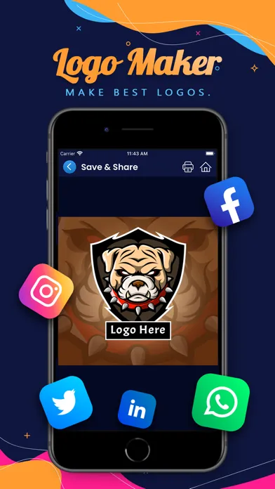 Capturas de tela do Gaming Logo Maker, NFT Creator