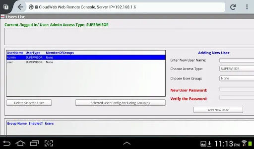 Capturas de pantalla de CloudWeb - File & Web Server