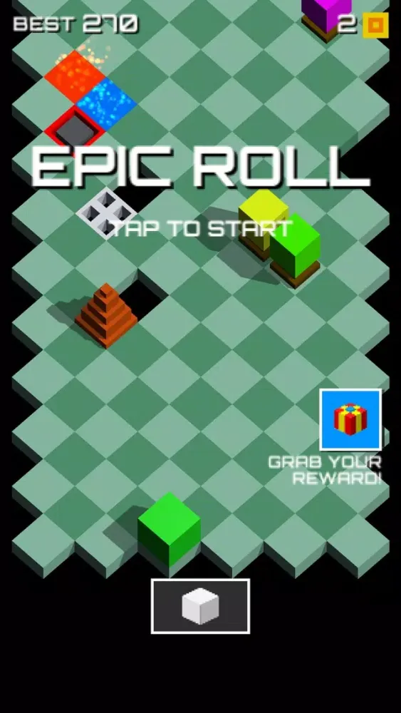 Ảnh chụp màn hình của Epic cubic roll