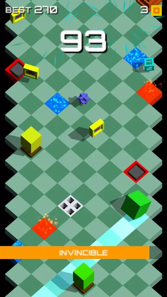 Ảnh chụp màn hình của Epic cubic roll