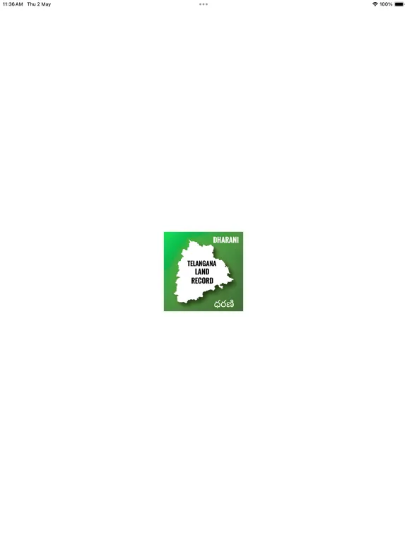 Dharani-Telangana Land Record iPad 應用截圖
