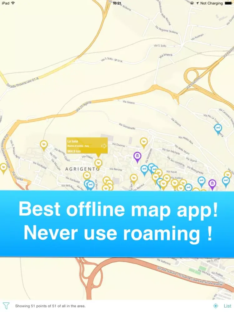 Capturas de pantalla de Agrigento, Italy - Offline Guide - iPad 