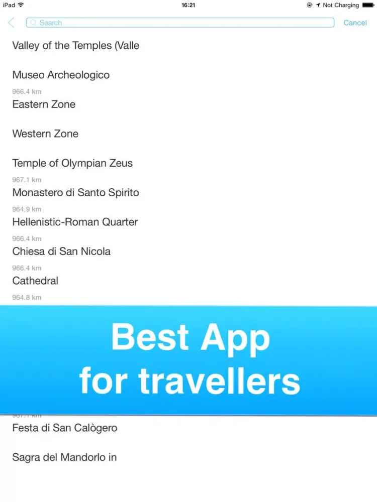 Capturas de pantalla de Agrigento, Italy - Offline Guide - iPad 