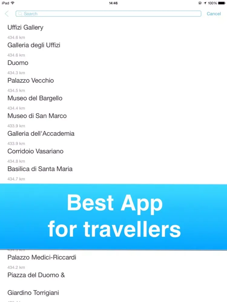 Captures d'écran de Florence, Italy - Offline Guide - iPad 