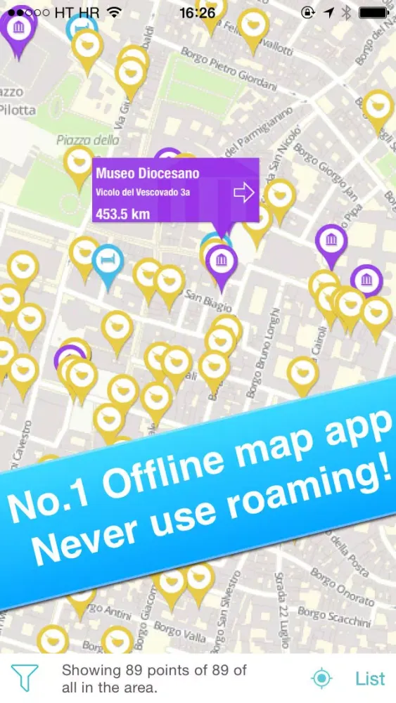 Captures d'écran de Parma, Italy - Offline Guide -