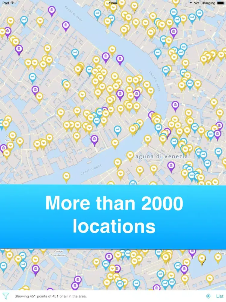 Venice,Italy - Offline Guide - iPad  سکرین شاٹس