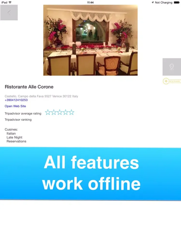 Venice,Italy - Offline Guide - iPad  سکرین شاٹس