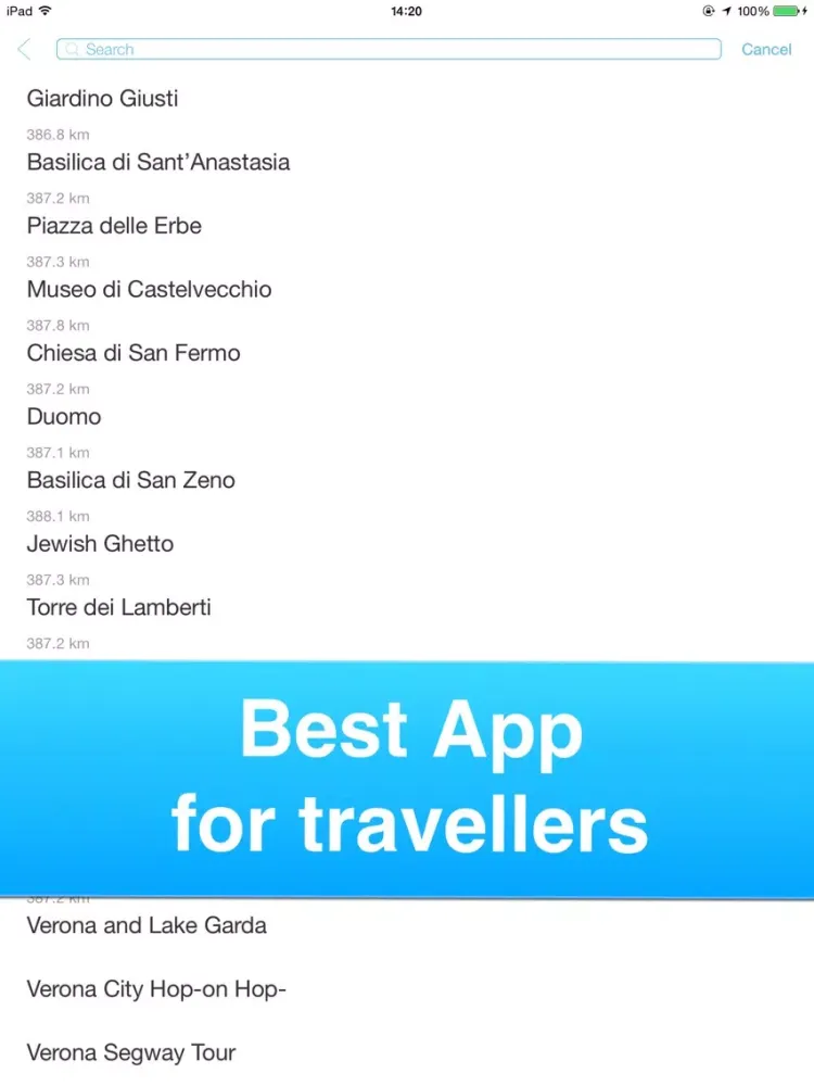 Verona, Italy - Offline Guide - iPad 应用截图