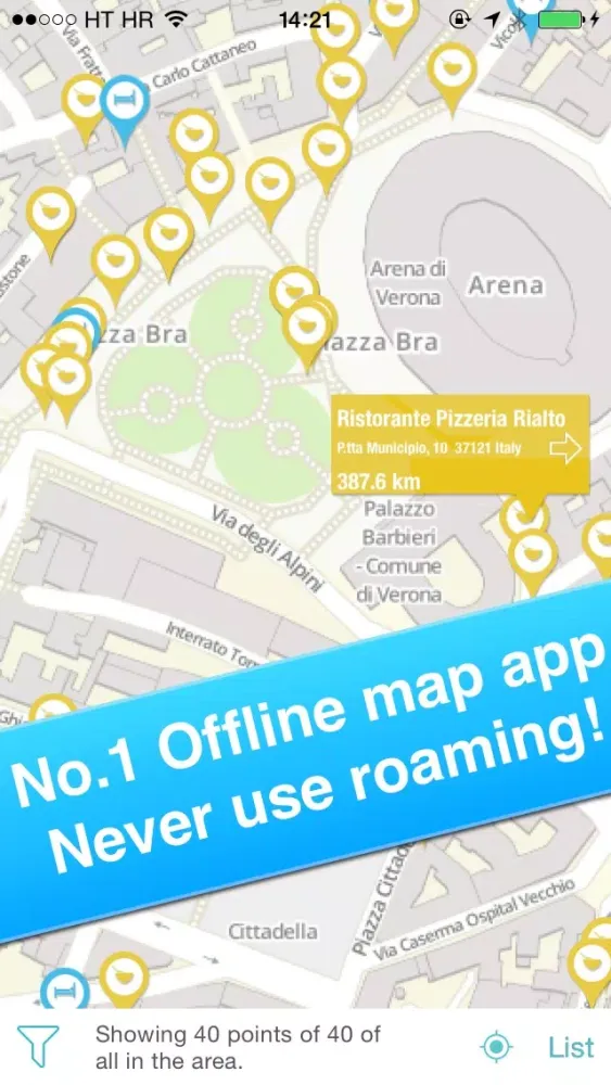 Verona, Italy - Offline Guide -应用截图