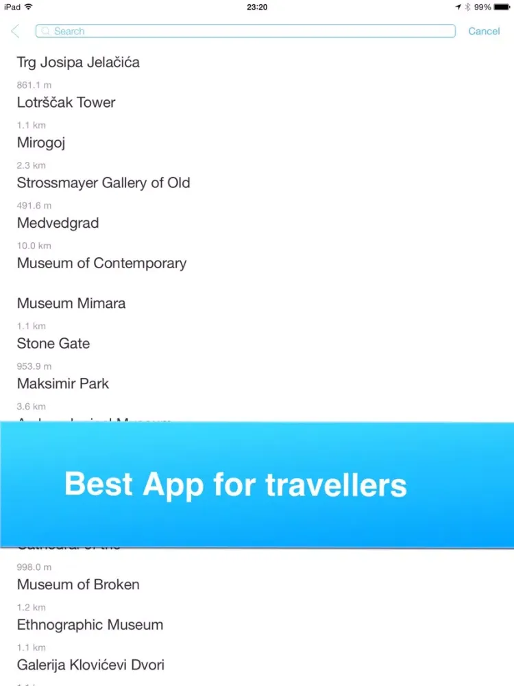 Screenshot di Zagreb,Croatia - Offline Guide - iPad 