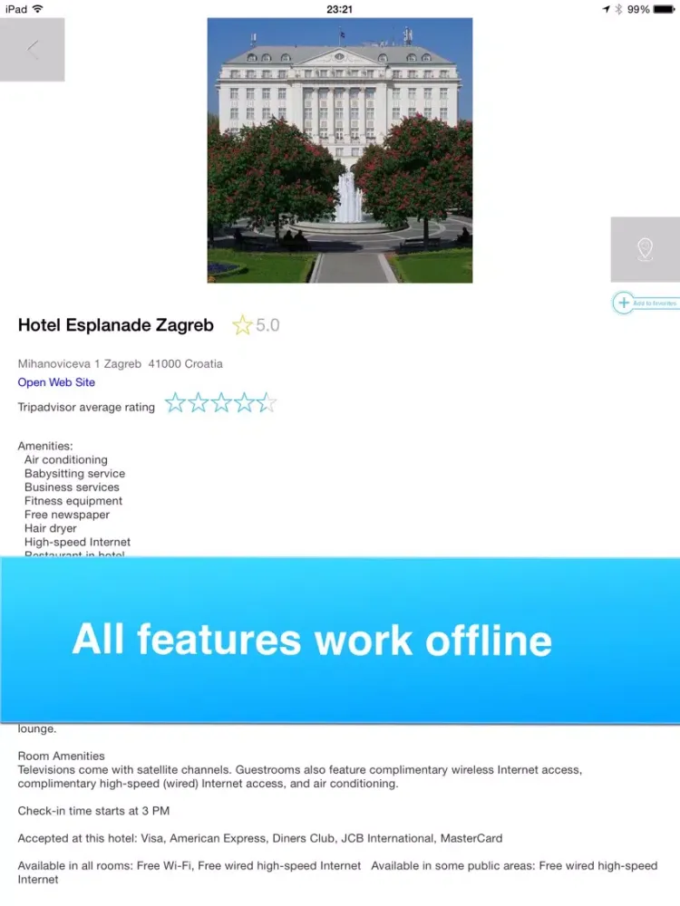 Screenshot di Zagreb,Croatia - Offline Guide - iPad 