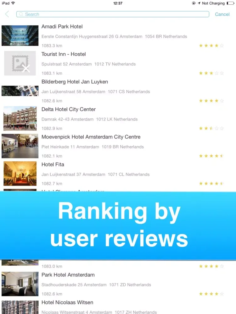 Amsterdam, Netherlands - Offline Guide - iPad  스크린샷