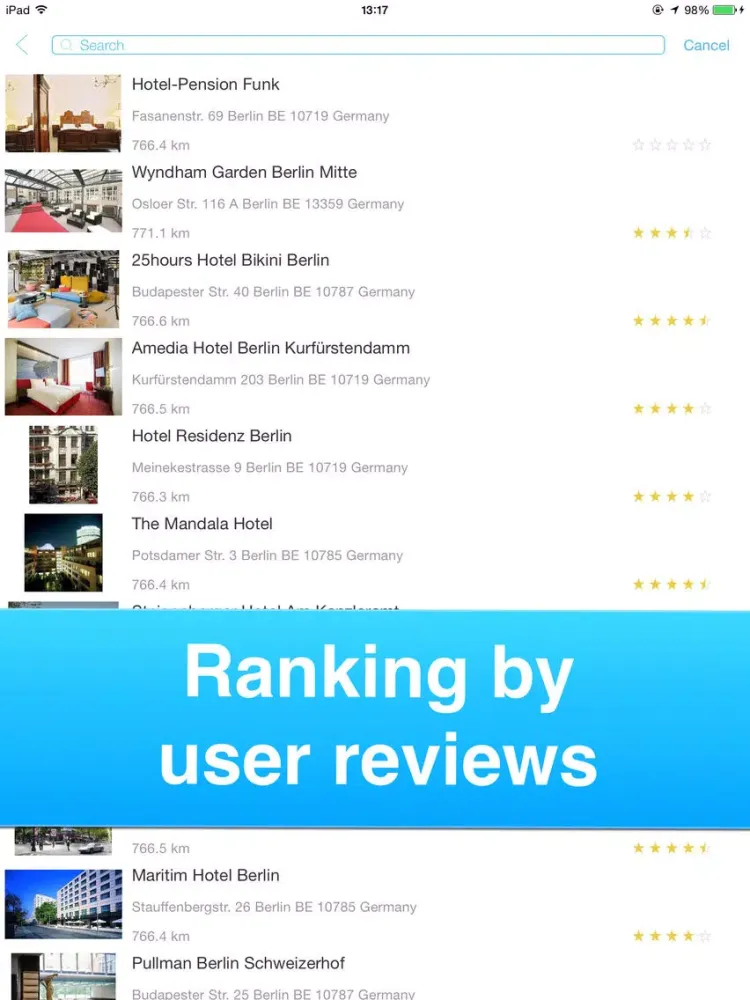 Ảnh chụp màn hình của Berlin, Germany - Offline Guide - iPad 