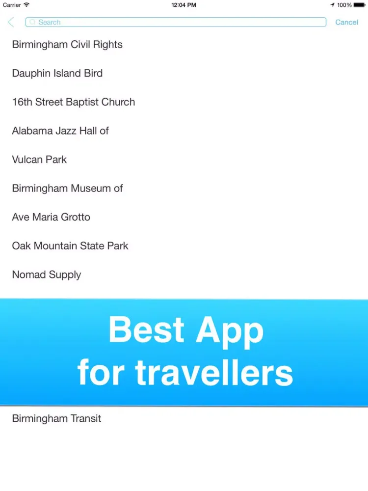 Birmingham, UK - Offline Guide - iPad  স্ক্রিনশট