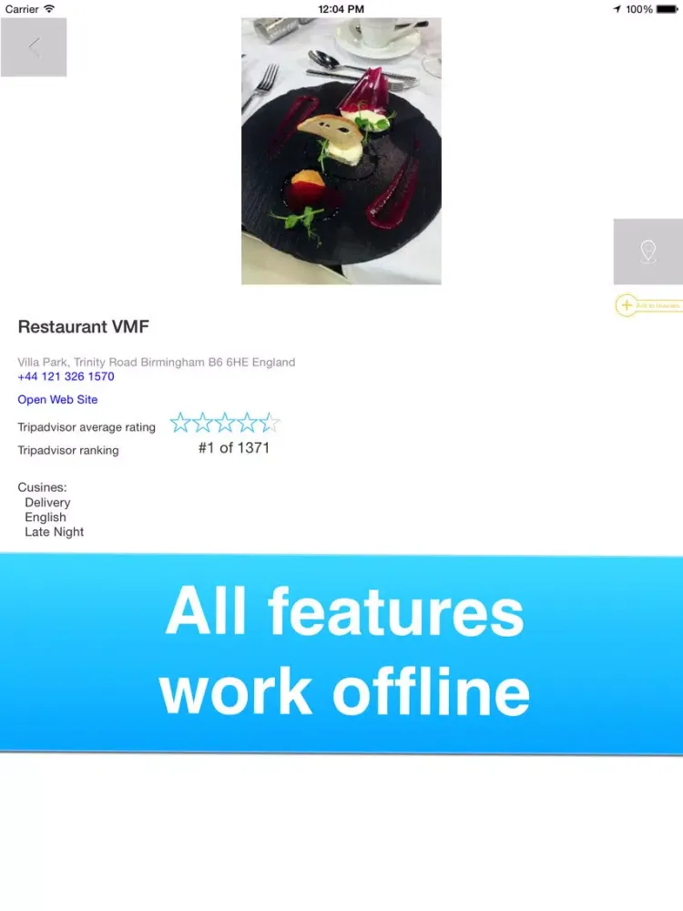 Birmingham, UK - Offline Guide - iPad  স্ক্রিনশট