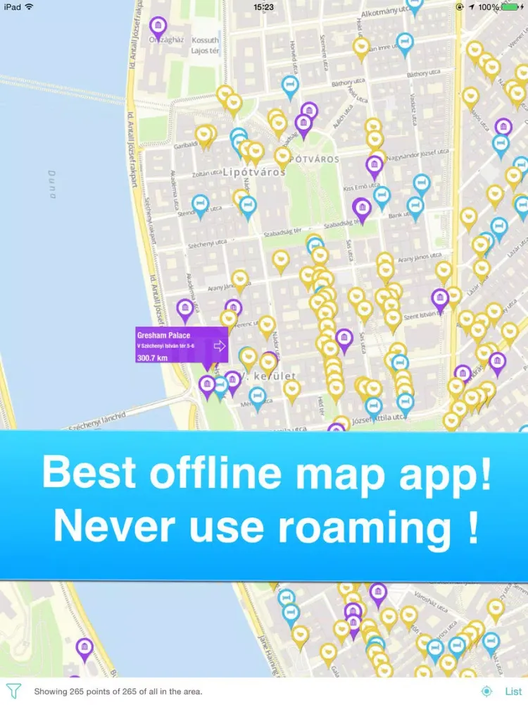 Budapest, Hungary - Offline Guide - iPad  سکرین شاٹس