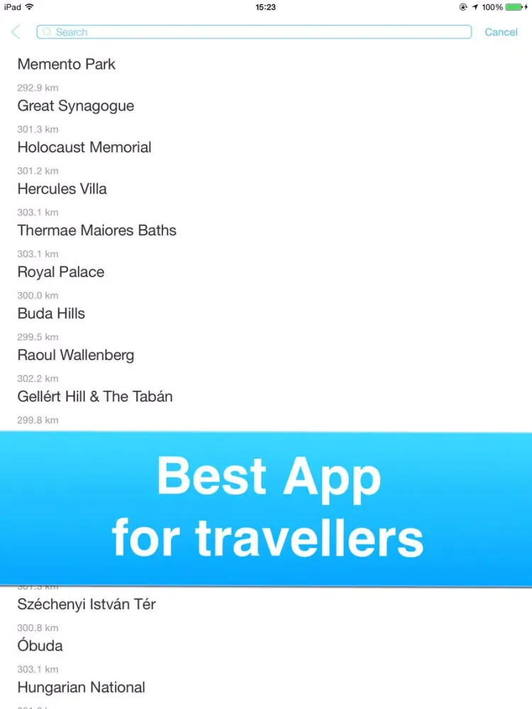Budapest, Hungary - Offline Guide - iPad  سکرین شاٹس