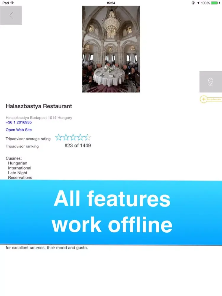 Budapest, Hungary - Offline Guide - iPad  سکرین شاٹس