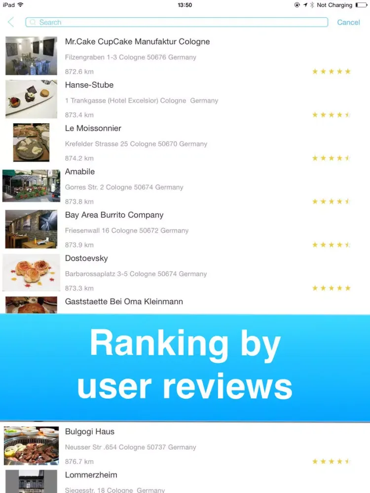 Ảnh chụp màn hình của Cologne, Germany - Offline Guide - iPad 
