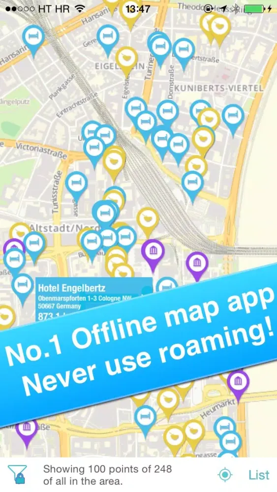 Ảnh chụp màn hình của Cologne, Germany - Offline Guide -