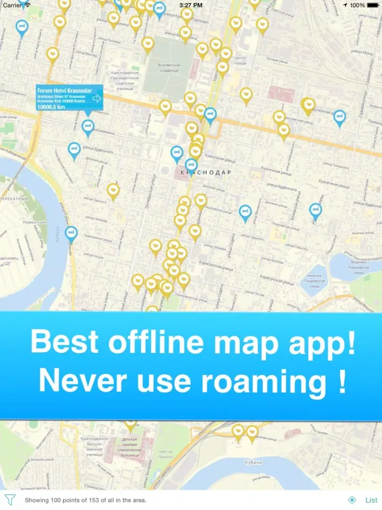 Krasnodar, Russia - Offline Guide - iPad  স্ক্রিনশট