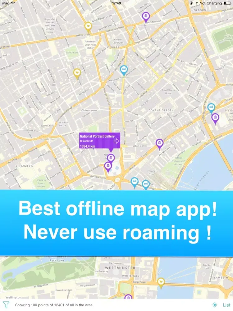 London, UK - Offline Guide - iPad 應用截圖