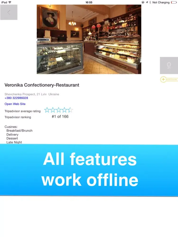Capturas de pantalla de Lvov, Ukraine - Offline Guide - iPad 