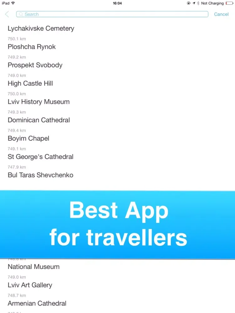 Capturas de pantalla de Lvov, Ukraine - Offline Guide - iPad 