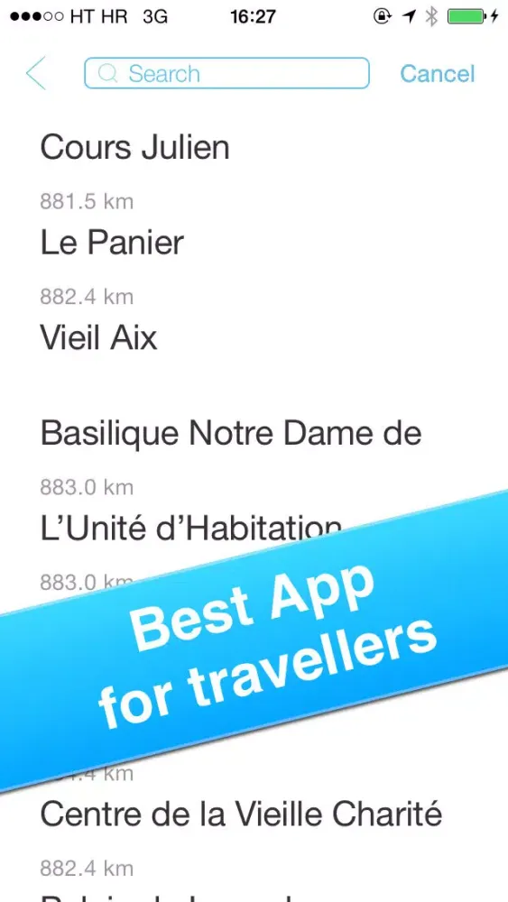 Tangkapan layar Marseille, France - Offline Guide -