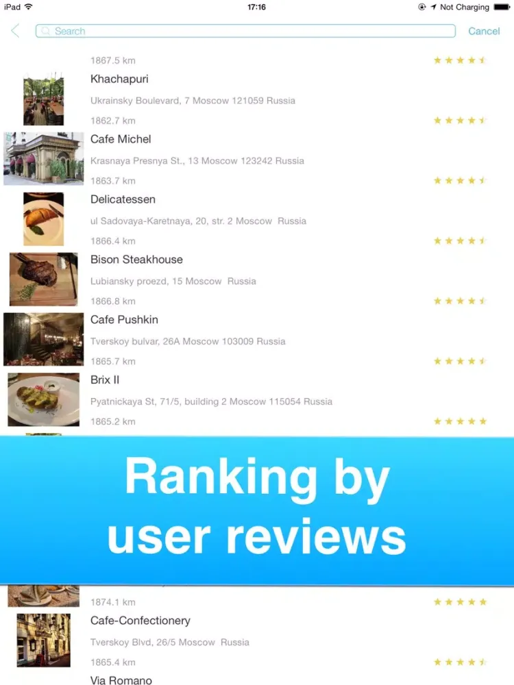 Ảnh chụp màn hình của Moscow, Russia - Offline Guide - iPad 
