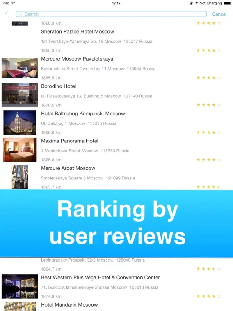 Ảnh chụp màn hình của Moscow, Russia - Offline Guide - iPad 