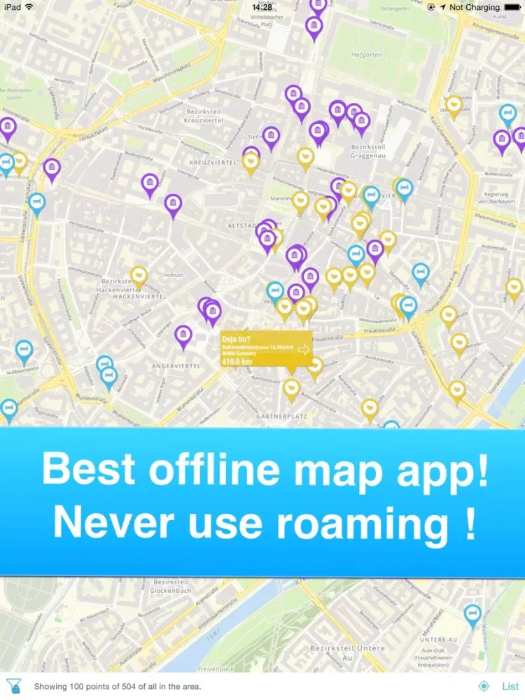 Munich, Germany - Offline Guide - iPad  স্ক্রিনশট