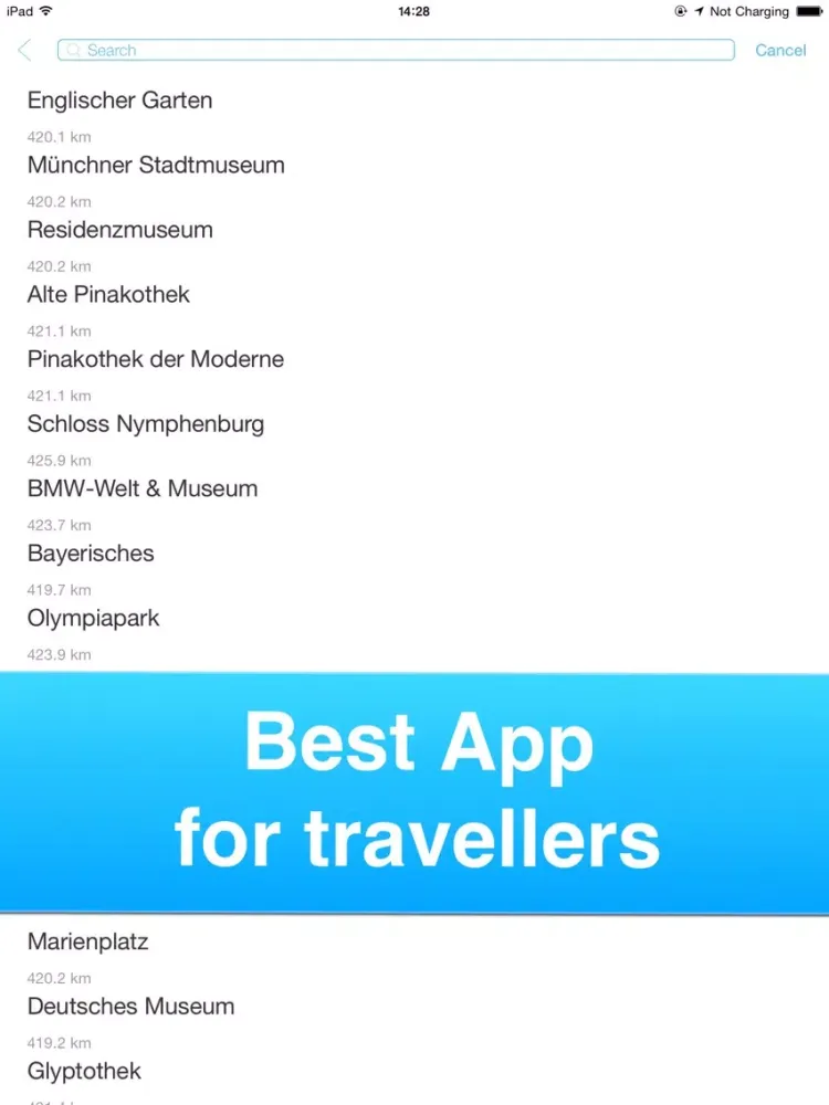 Munich, Germany - Offline Guide - iPad  স্ক্রিনশট