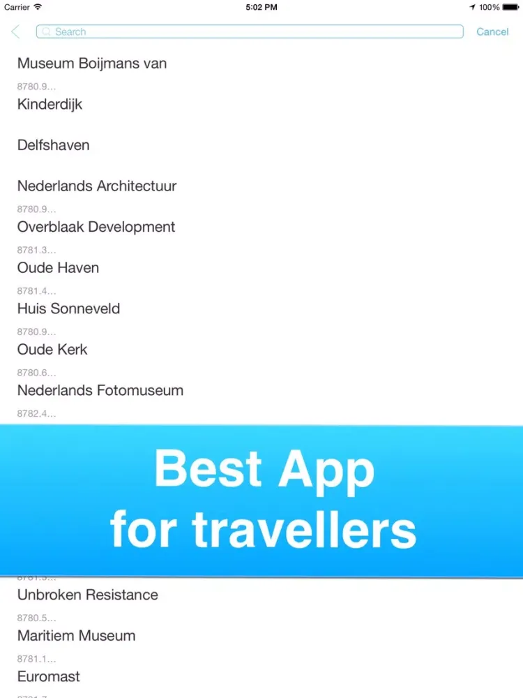 Zrzuty ekranu Rotterdam, Netherlands - Offline Guide - iPad 