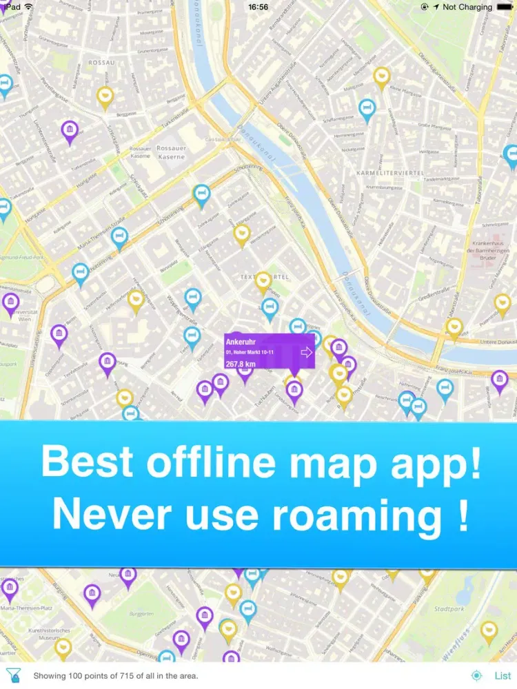 Vienna, Austria - Offline Guide - iPad  Screenshots