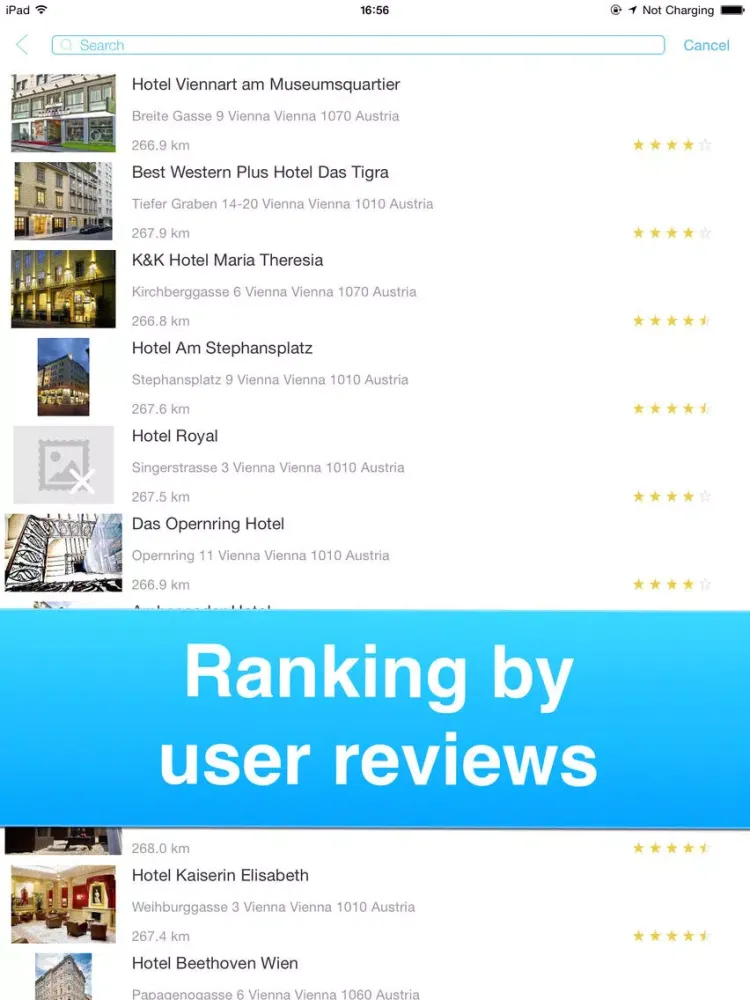 Vienna, Austria - Offline Guide - iPad  Screenshots