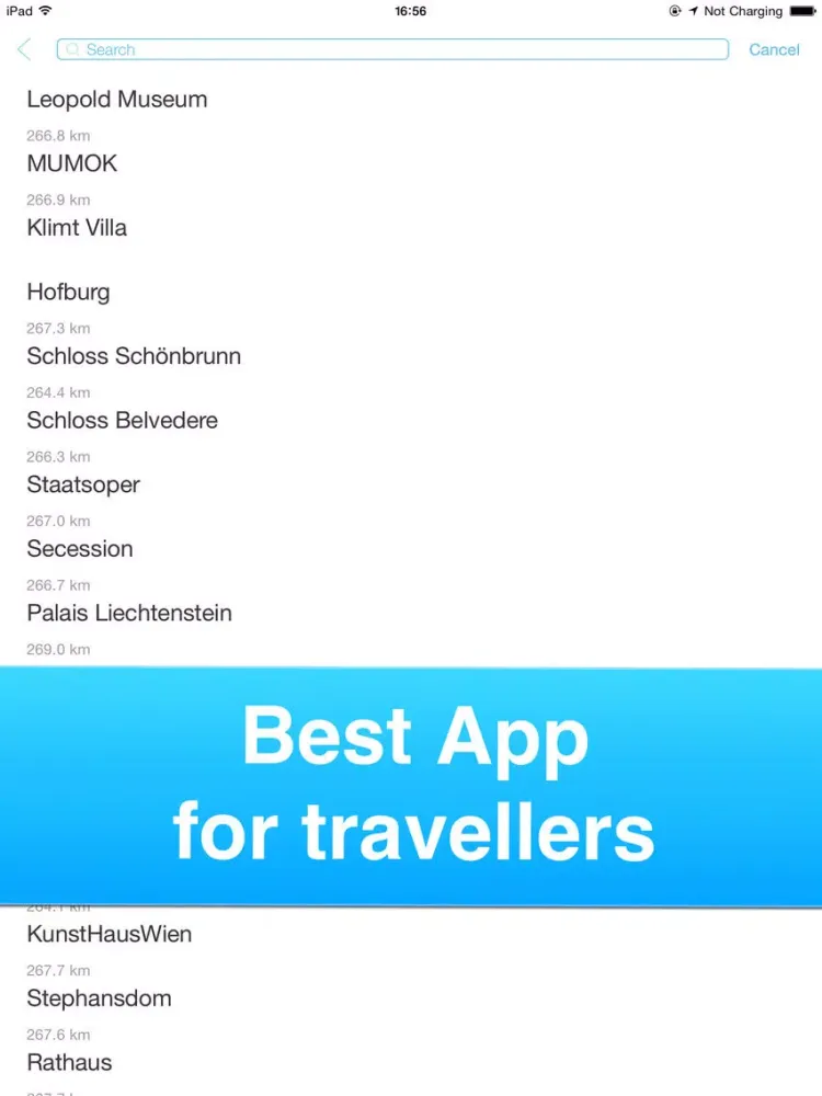 Vienna, Austria - Offline Guide - iPad  Screenshots