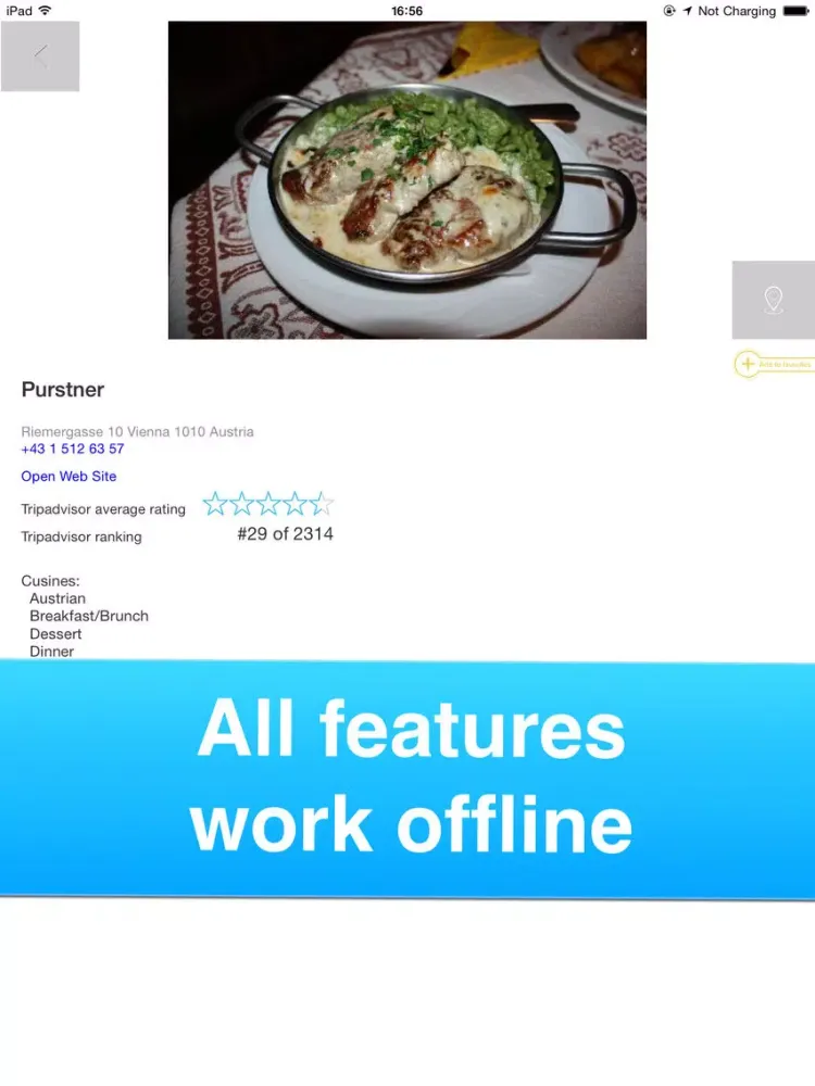 Vienna, Austria - Offline Guide - iPad  Screenshots