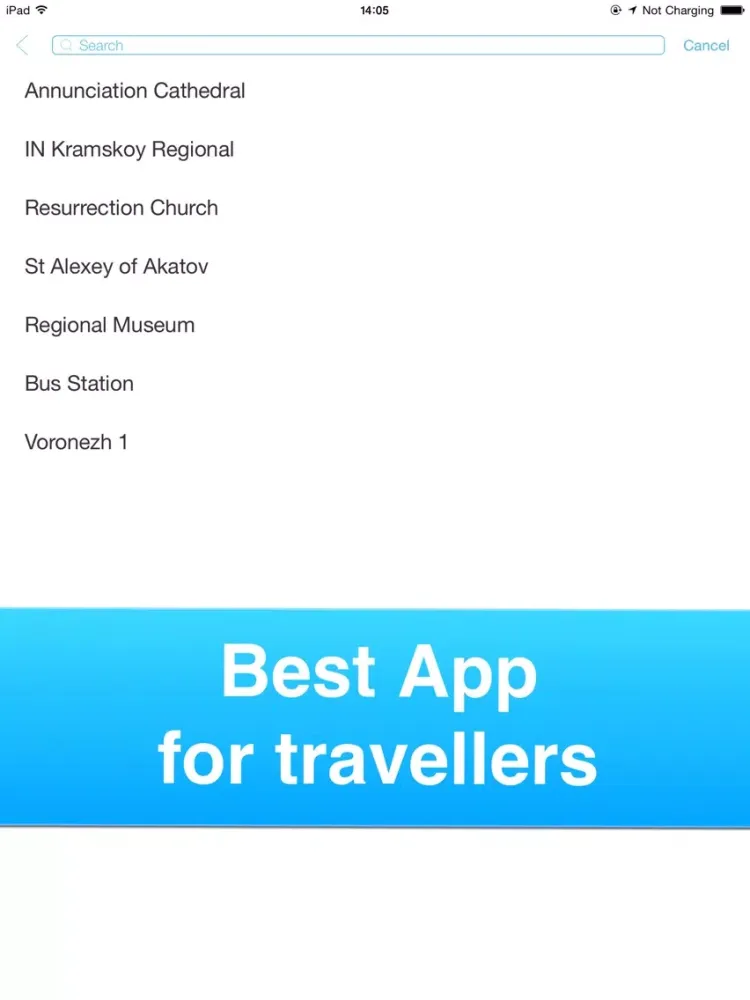 Voronezh, Russia - Offline Guide - iPad 应用截图