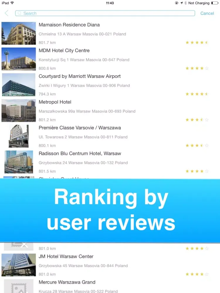 Warsaw, Poland - Offline Guide - iPad  Ekran Görüntüleri